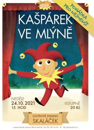 Plakát - Kašpárek ve mlýně