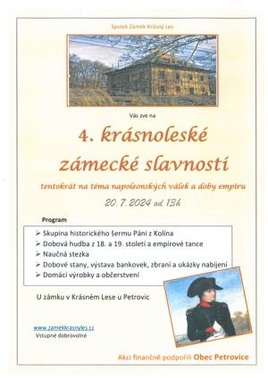 4. krásnoleské zámecké slavnosti